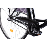 Capriolo Diana női agyváltós városi kerékpár 18" Fekete