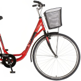 Venssini Diamante 28 bordó női városi kerékpár