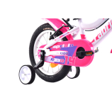 Capriolo Kido 14 gyerek kerékpár Fehér-Rózsaszín
