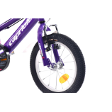 Capriolo Rocket 14" hátra tekerhető gyerek kerékpár Lila