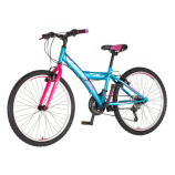 Venssini Parma 24 gyerek kerékpár türkiz-pink
