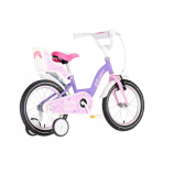 Visitor Lovely Princess 16 királylányos gyerek kerékpár lila