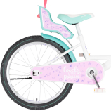 Visitor Lovely Princess 20 fehér-menta királylányos gyerek kerékpár