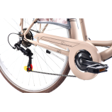 Capriolo Diana 6 sebességes női városi kerékpár 18" Mattbézs