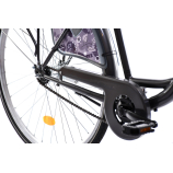 Capriolo Diana 1 sebességes női kontrás városi kerékpár 20" Grafit