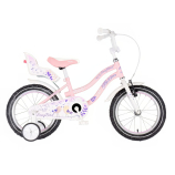 Visitor Songbird 16 madárkás gyerek kerékpár rózsaszín