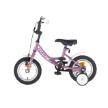 KPC FluoBike Rabbit nyuszis VILÁGÍTÓS 12 lila fluoreszkáló gyermek kerékpár