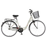 Venssini Diamante 26 szürke női városi kerékpár