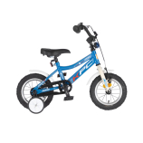 KPC FluoBike Police szirénás VILÁGÍTÓS 12 kék fluoreszkáló gyermek kerékpár