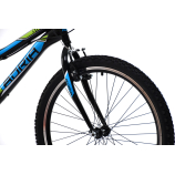 Adria Stinger 24" gyerek kerékpár Fekete-Kék