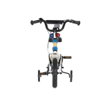 KPC FluoBike Police szirénás VILÁGÍTÓS 12 kék fluoreszkáló gyermek kerékpár