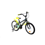 Capriolo Rocket 18" hátra tekerhető gyerek kerékpár Fekete