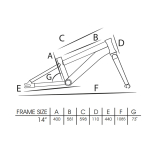 Capriolo LC KID 14" hátra tekerhető gyerek kerékpár Zöld