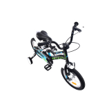 Capriolo Kido 14 gyerek kerékpár Fekete-Zöld