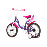 Visitor Princess 16 királylányos gyerek kerékpár lila