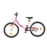 KPC FluoBike Kitty cicás VILÁGÍTÓS 20 rózsaszín fluoreszkáló gyermek kerékpár