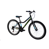 Capriolo Diavolo 600 26" gyermek MTB kerékpár 14" Fekete-Zöld 2025