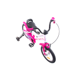 Capriolo Diavolo 14 gyerek kerékpár Fehér-Rózsaszín