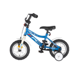 KPC FluoBike Police szirénás VILÁGÍTÓS 12 kék fluoreszkáló gyermek kerékpár