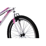 Adria Stinger 24" gyerek kerékpár Fehér-Rózsaszín