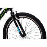 Capriolo Diavolo 600 26" gyermek MTB kerékpár 14" Fekete-Zöld 2025