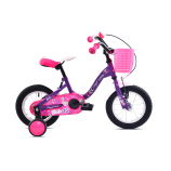Capriolo Viola 12" gyerek kerékpár Lila