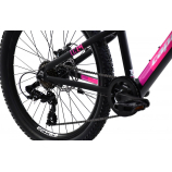 Capriolo LC KID 240 24" gyerek kerékpár Fekete-Pink