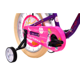 Adria Fantasy 16 hercegnős gyerek kerékpár Lila-Rózsaszín-Krém