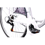 Capriolo Diana 6 sebességes női városi kerékpár 18" Fehér 2024