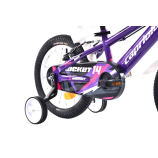 Capriolo Rocket 14" hátra tekerhető gyerek kerékpár Lila