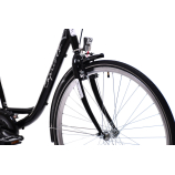 Capriolo Diana 1 sebességes női kontrás városi kerékpár 20" Fekete