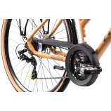 Capriolo Roadster Lady Trapez női trekking kerékpár 18" Mustársárga