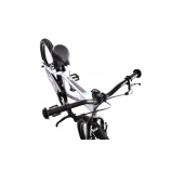 Capriolo LC KID 18" hátra tekerhető gyerek kerékpár Szürke