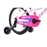 Capriolo Diavolo 16 gyerek kerékpár Fehér-Rózsaszín