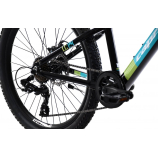 Capriolo LC KID 240 24" gyerek kerékpár Fekete-Kék