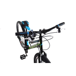 Capriolo Diavolo 400 24" gyerek kerékpár Fekete-Zöld