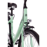 Csepel Budapest A 28 kontrás városi kerékpár Világoszöld 2024