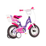 Visitor Princess 12 lila királylányos gyerek kerékpár