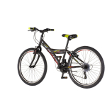 Venssini Parma 24 gyerek kerékpár Grafit-Piros