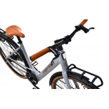 Capriolo E-bike Belt Drive szíjhajtásos pedelec kerékpár Világosszürke