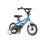 KPC FluoBike Police szirénás VILÁGÍTÓS 12 kék fluoreszkáló gyermek kerékpár