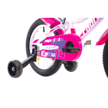 Capriolo Diavolo 14 gyerek kerékpár Fehér-Rózsaszín