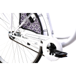 Capriolo Diana 1 sebességes női kontrás városi kerékpár 20" Fehér