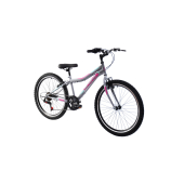 Adria Stinger 24" gyerek kerékpár Grafit-Rózsaszín