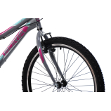 Adria Stinger 24" gyerek kerékpár Grafit-Rózsaszín