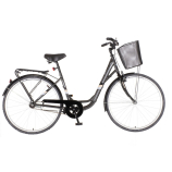 Venssini Diamante 26 grafit női városi kerékpár