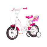 Visitor Princess 12 fehér királylányos gyerek kerékpár