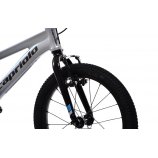 Capriolo LC KID 18" hátra tekerhető gyerek kerékpár Szürke