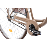 Capriolo Diana 1 sebességes női kontrás városi kerékpár 20" Bézs