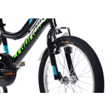 Capriolo Kido 18 gyerek kerékpár Fekete-Zöld